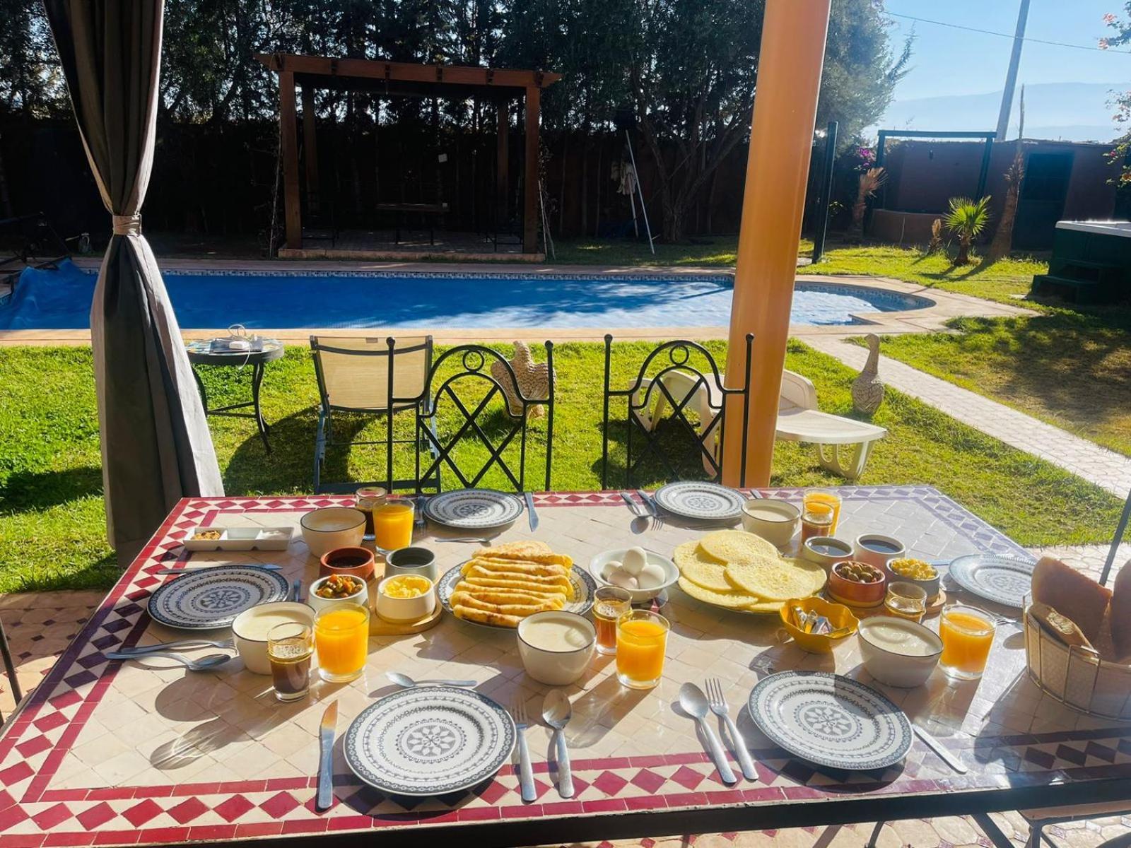 Ilafe Farmhouse, Villa Avec Piscine Chauffee Privee Et Jacuzzi Pour Familles Marrakesh Buitenkant foto